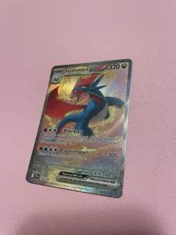 Pokemon TCG Salamence EX Journey Together Special Illustration Rare Card 187/159 - Image 1