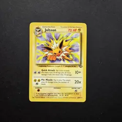 Pokemon Jolteon TCG Jungle 20/64 Regular Rare Non-Holo NM - Image 1