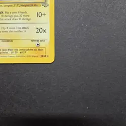 Pokemon Jolteon TCG Jungle 20/64 Regular Rare Non-Holo NM - Image 3