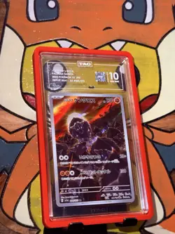 Paldean Tauros 084/073 AR 2023 Japanese Pokemon Triple Beat TAG Gem MInt 10 - Image 1