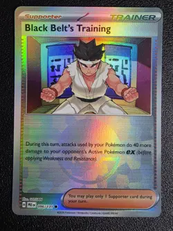 Black Belt's Training - Poke Ball Pattern 99/131 Prismatic Evolutions NM Pokemon - Image 1