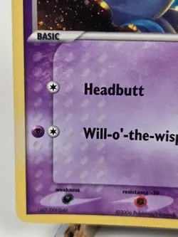 Pokemon TCG Shuppet Reverse Holo EX Legend Maker 2006 #63/92 MP - Image 5