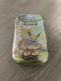 Pokemon TCG Prismatic Evolutions Mini Tin - Jolteon Art - Sealed Brand NEW - Image 1