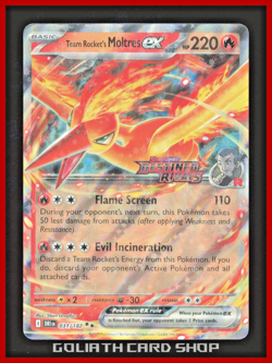 Team Rocket's Moltres ex 031/182 - Stamped Promo - Pokemon TCG - Image 1