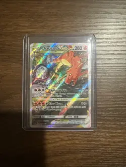 Pokemon TCG Charizard VSTAR SWSH262 Holo Black Star Promo NM Raw - Image 1