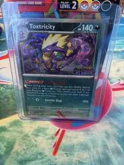 Pokemon TCG Toxtricity 017 Pre-Release Promo Phantasmal Flames - Image 1