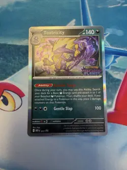 Pokemon TCG Toxtricity 017 Pre-Release Promo Phantasmal Flames - Image 2