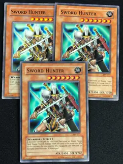 YUGIOH SWORD HUNTER PSV-077 COMMON X3 (LP) - Image 1