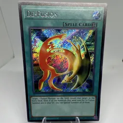 Yu-Gi-Oh! De-Fusion LCKC-EN044 Legendary Collection Kaiba Holo Secret Rare - Image 1