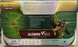 2022 release! NEW Pokemon TCG - Kleavor VSTAR Premium Collection FACTORY SEALED - Image 2