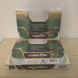 Pokemon TCG Kleavor VSTAR Premium Collection Box Lot of 2 - Image 2