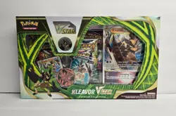 Pokemon TCG Kleavor VSTAR Premium Collection Box Sealed - Image 1