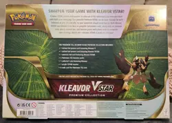 Pokemon TCG Kleavor VSTAR Premium Collection Box Bundle Sealed & Brand New - Image 2