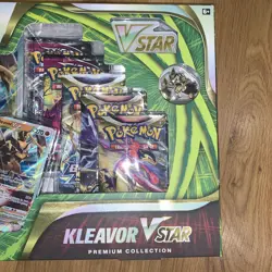 Kleavor VSTAR Premium Collection Pokemon TCG Sword & Shield New & Sealed - Image 3