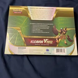 Pokemon TCG Kleavor VSTAR Premium Collection Sword & Shield 6 Booster Packs Pin 820650851254 - Image 2