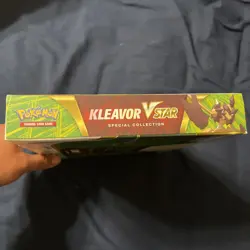 Pokemon TCG Kleavor VSTAR Premium Collection Sword & Shield 6 Booster Packs Pin 820650851254 - Image 3