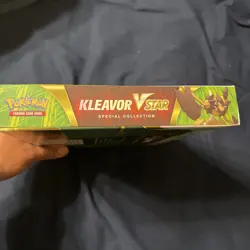 Pokemon TCG Kleavor VSTAR Premium Collection Sword & Shield 6 Booster Packs Pin 820650851254 - Image 4