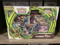 Pokemon TCG : Kleavor VSTAR Premium Collection Box FACTORY SEALED - Image 1