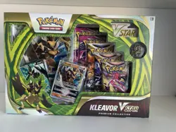 Kleavor VSTAR Premium Collection Pokemon TCG Sword & Shield New & Sealed - Image 1