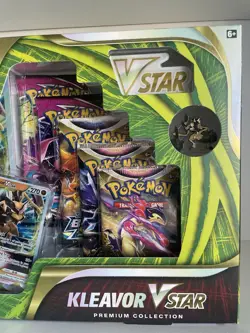 Kleavor VSTAR Premium Collection Pokemon TCG Sword & Shield New & Sealed - Image 2