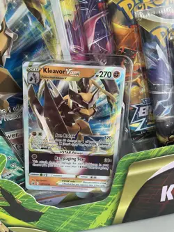 Kleavor VSTAR Premium Collection Pokemon TCG Sword & Shield New & Sealed - Image 4