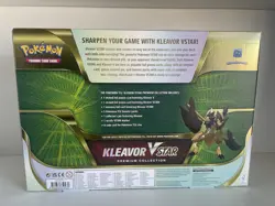 Kleavor VSTAR Premium Collection Pokemon TCG Sword & Shield New & Sealed - Image 5