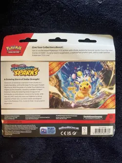 Pokemon TCG Surging Sparks 3 Pack Blister - Zapdos Quagsire Promo - Lot of 2 - Image 4