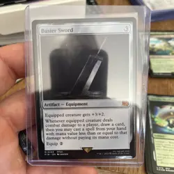 Magic the Gathering Final Fantasy Buster Sword Regular M 0255 Non-Foil - Image 1