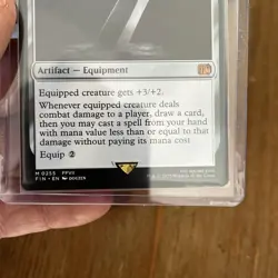 Magic the Gathering Final Fantasy Buster Sword Regular M 0255 Non-Foil - Image 3