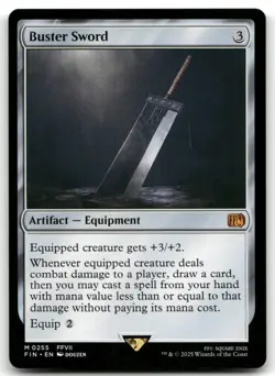 Buster Sword NM Normal M FINAL FANTASY 255 - Image 1