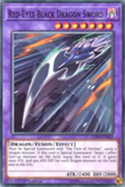 Red-Eyes Black Dragon Sword LEDD-ENA43 X 1 Common 1st Mint YUGIOH - Image 1