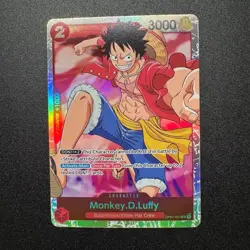 ONE PIECE Card Game Romance Dawn OP01-024 Monkey D Luffy Super Rare - Image 1