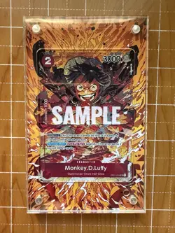 Monkey.D.Luffy OP01-024 Romance Dawn One Piece Magnetic 🧲 Extended Art Case - Image 2