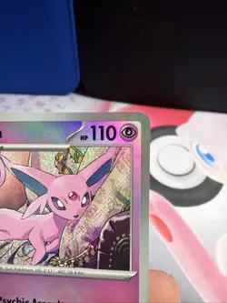 Espeon 033/131 Masterball Reverse Holo Prismatic Evolutions Pokemon TCG NM - Image 4