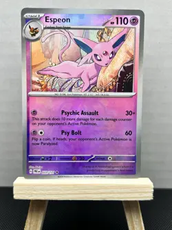 Pokemon TCG Espeon 33/131 Masterball Reverse Holo - Prismatic Evolutions NM/M - Image 1