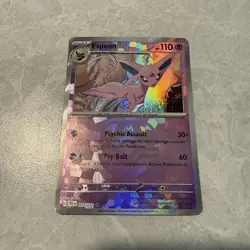 Pokemon TCG Espeon 33/131 Masterball Reverse Holo - Prismatic Evolutions NM/M - Image 1