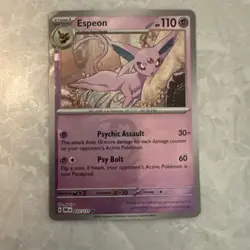 Pokemon TCG Espeon 33/131 Masterball Reverse Holo - Prismatic Evolutions NM/M - Image 2