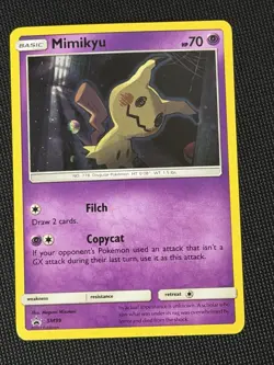 Pokemon TCG Mimikyu SM99- Black Star Promo Sun and Moon- LP/NM - Image 1
