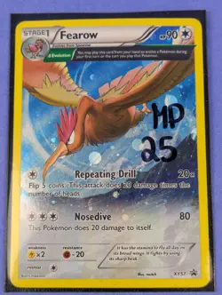 Fearow - XY57 - Holo Promo XY Promos - Pokemon Card - MP - Image 3