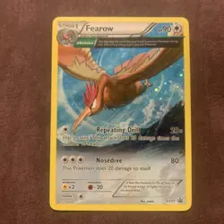 Pokemon Card TCG Fearow XY57 Holo Promo - Black Star - XY Series 2015 Lp - Image 1