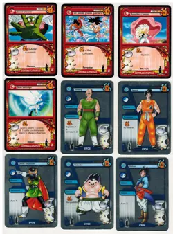Dragon Ball Z Lot 46 Cards Game Vintage Italian - Image 1