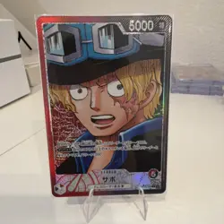 Sabo OP13-004 Leader Foil Japanese One Piece Card Game 5000 Power - Image 1