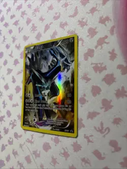 Dialga XY77 Full Art Holo Ultra Rare Black Star Promo Pokemon TCG Card - Image 2