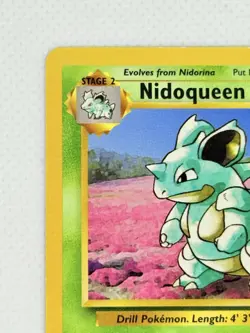 Nidoqueen 23/64 Non Holo Rare Jungle Pokemon Card - Image 2