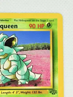 Nidoqueen 23/64 Non Holo Rare Jungle Pokemon Card - Image 3