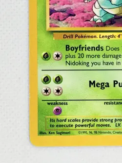 Nidoqueen 23/64 Non Holo Rare Jungle Pokemon Card - Image 4