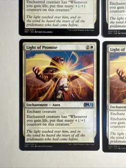 4x Mtg Core Set 2021 M21 Light Of Promise NM/M Magic The Gathering - Image 2