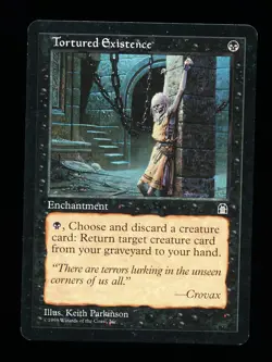 * * 1x Tortured Existence x1 * * Stronghold MTG Close to NM Near Mint - Image 1