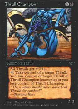 [1x] Thrull Champion Slight Play, English Fallen Empires MTG Magic - Image 1