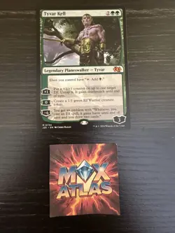 MTG - Tyvar Kell - M - Foundations Jumpstart - 734 Planeswalker NM - Image 1